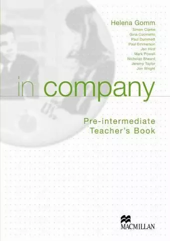 In Company Pre Intermediate Teachers Book cover