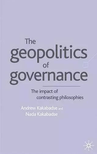 Geopolitics of Governance cover