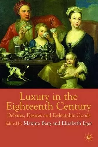 Luxury in the Eighteenth Century cover