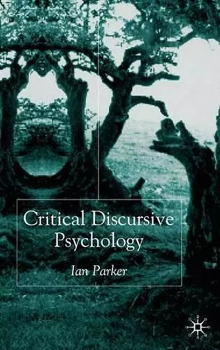 Critical Discursive Psychology cover