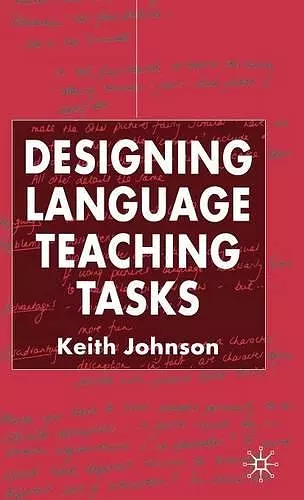 Designing Language Teaching Tasks cover