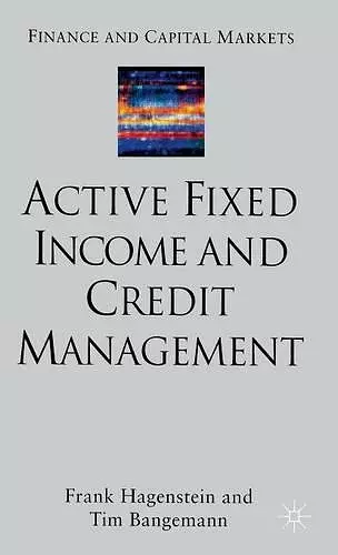 Active Fixed Income and Credit Management cover