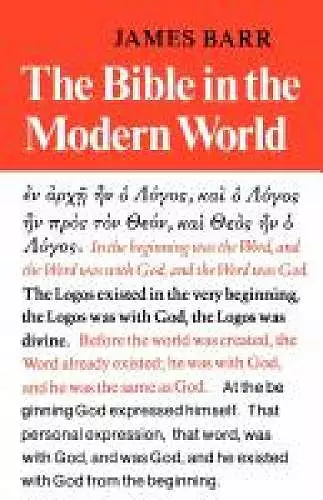 The Bible in the Modern World cover