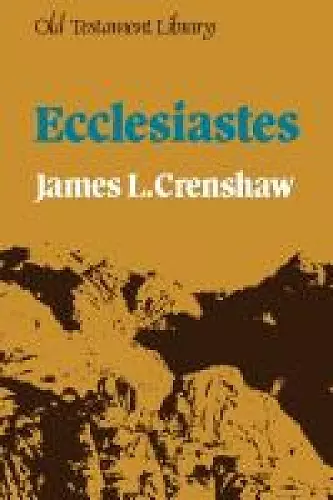 Ecclesiastes cover