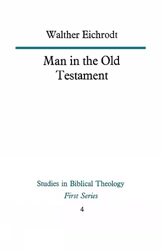 Man in the Old Testament cover