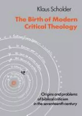 The Birth of Modern Critical Theology cover