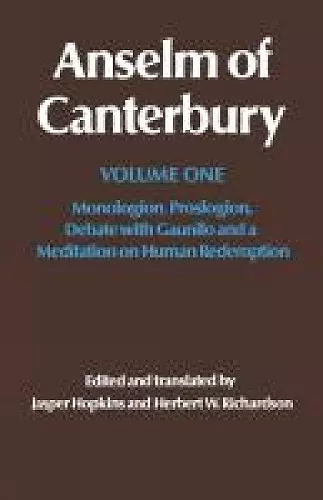 Anselm of Canterbury cover