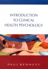 Introduction To Clinical Health Psychology cover