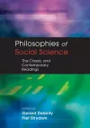 PHILOSOPHIES OF SOCIAL SCIENCE cover