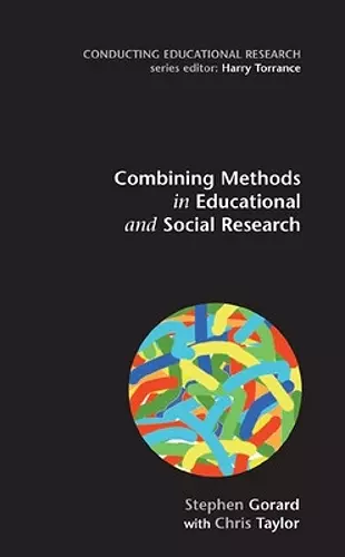 Combining Methods in Educational and Social Research cover