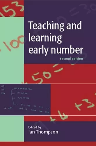 Teaching and Learning Early Number cover