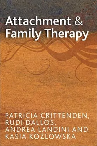 Attachment and Family Therapy cover