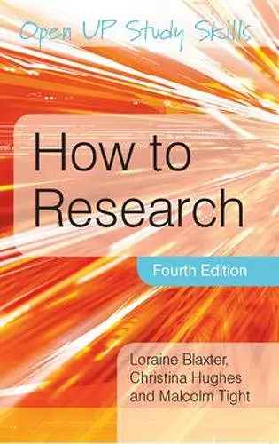 How to Research cover