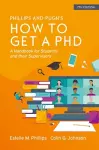 How to Get a PhD: A Handbook for Students and Their Supervisors cover