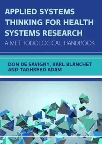 Applied Systems Thinking for Health Systems Research: A Methodological Handbook cover