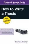 How to Write a Thesis cover