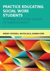 Practice Educating Social Work Students: Supporting qualifying students on their placements cover