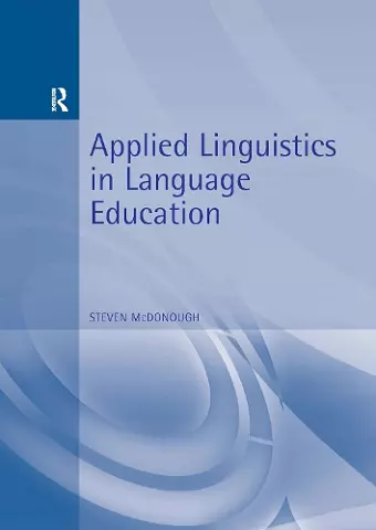 Applied Linguistics in Language Education cover