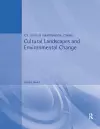 Cultural Landscapes and Environmental Change cover