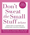 Don't Sweat The Small Stuff in Love cover