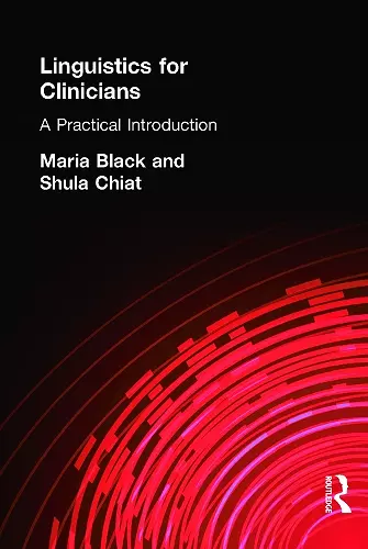 Linguistics for Clinicians cover