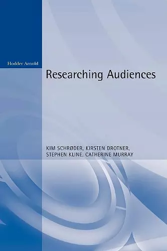 Researching Audiences cover