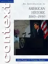 Access to History Context: An Introduction to American History, 1860-1990 cover