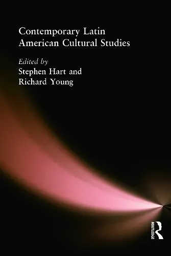 Contemporary Latin American Cultural Studies cover