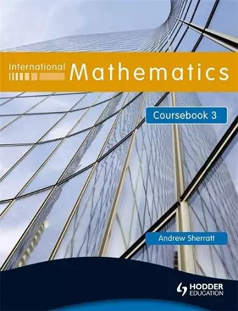 International Mathematics Coursebook 3 cover