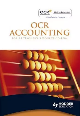 OCR Accounting for AS cover