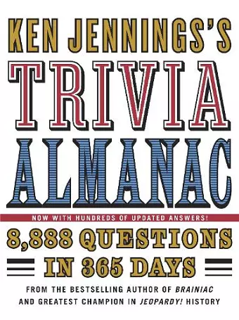 Ken Jennings's Trivia Almanac cover