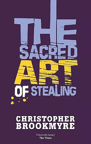 The Sacred Art Of Stealing cover