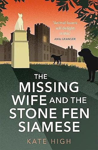 The Missing Wife and the Stone Fen Siamese cover