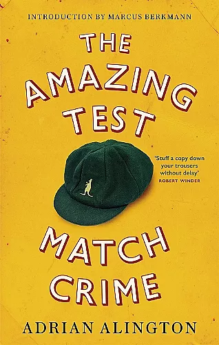 The Amazing Test Match Crime cover