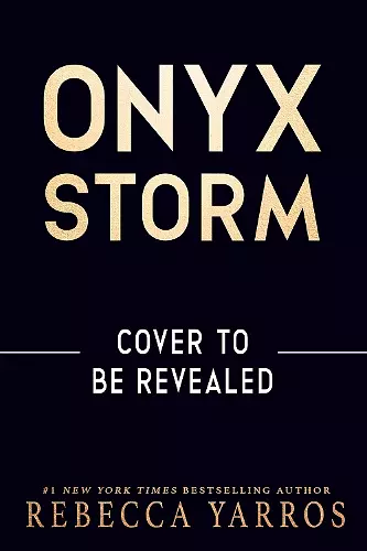 Onyx Storm cover