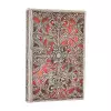 2026 Garnet (Silver Filigree Collection) Mini 12-month Horizontal Softcover Flexi Dayplanner 2026 (Elastic Band Closure) cover