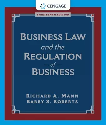 Business Law and the Regulation of Business cover