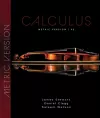 Calculus, Metric Edition cover