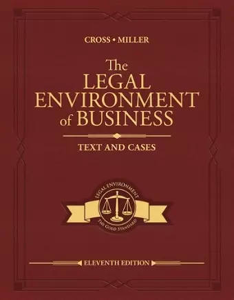 The Legal Environment of Business cover