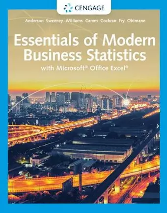 Essentials of Modern Business Statistics with Microsoft� Excel� cover