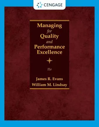 Managing for Quality and Performance Excellence cover