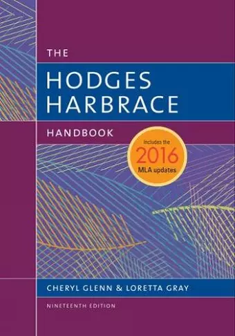 The Hodge's Harbrace Handbook with APA 7e Updates cover