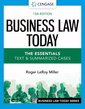 Business Law Today - The Essentials cover