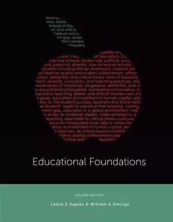 Educational Foundations cover