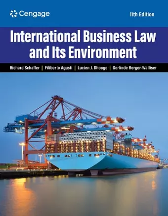 International Business Law and Its Environment cover