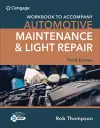 Student Workbook for Automotive Maintenance & Light Repair cover