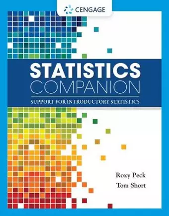 Statistics Companion: Support for Introductory Statistics with Minitab, 2 terms (12 months) Printed Access Card cover