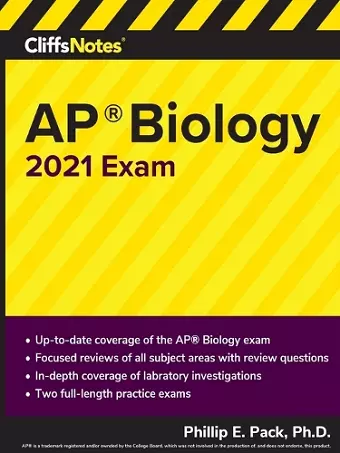 CliffsNotes AP Biology 2021 Exam cover