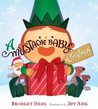 Mustache Baby Christmas cover
