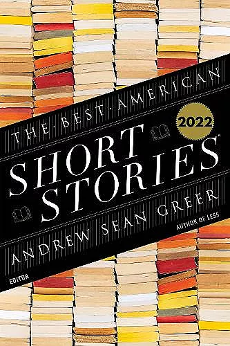 The Best American Short Stories 2022 cover